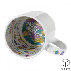 Create your own 'Happy Birthday' Ceramic Mug.