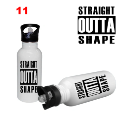 'Straight Outta Shape' Water Bottle