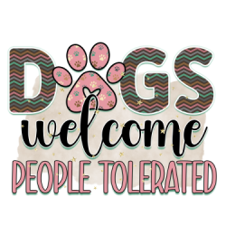Dogs welcome, People tolerated Mug 