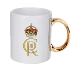 King Charles III Official Cipher Mug