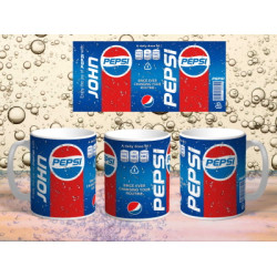 Pepsi Blue Personalised mug