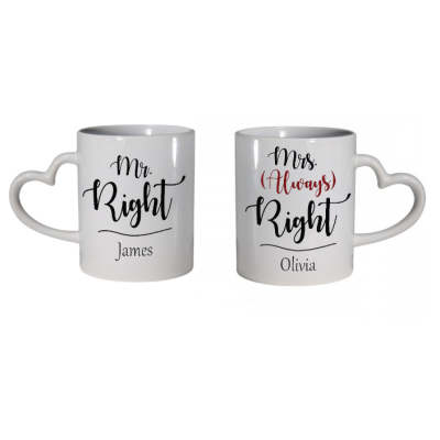 Mr and Mrs mug