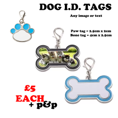 Dog I.D Tags and Keyrings
